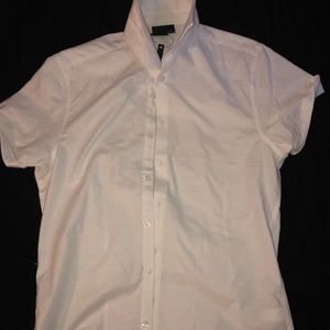 ASOS, White Button Up Polo